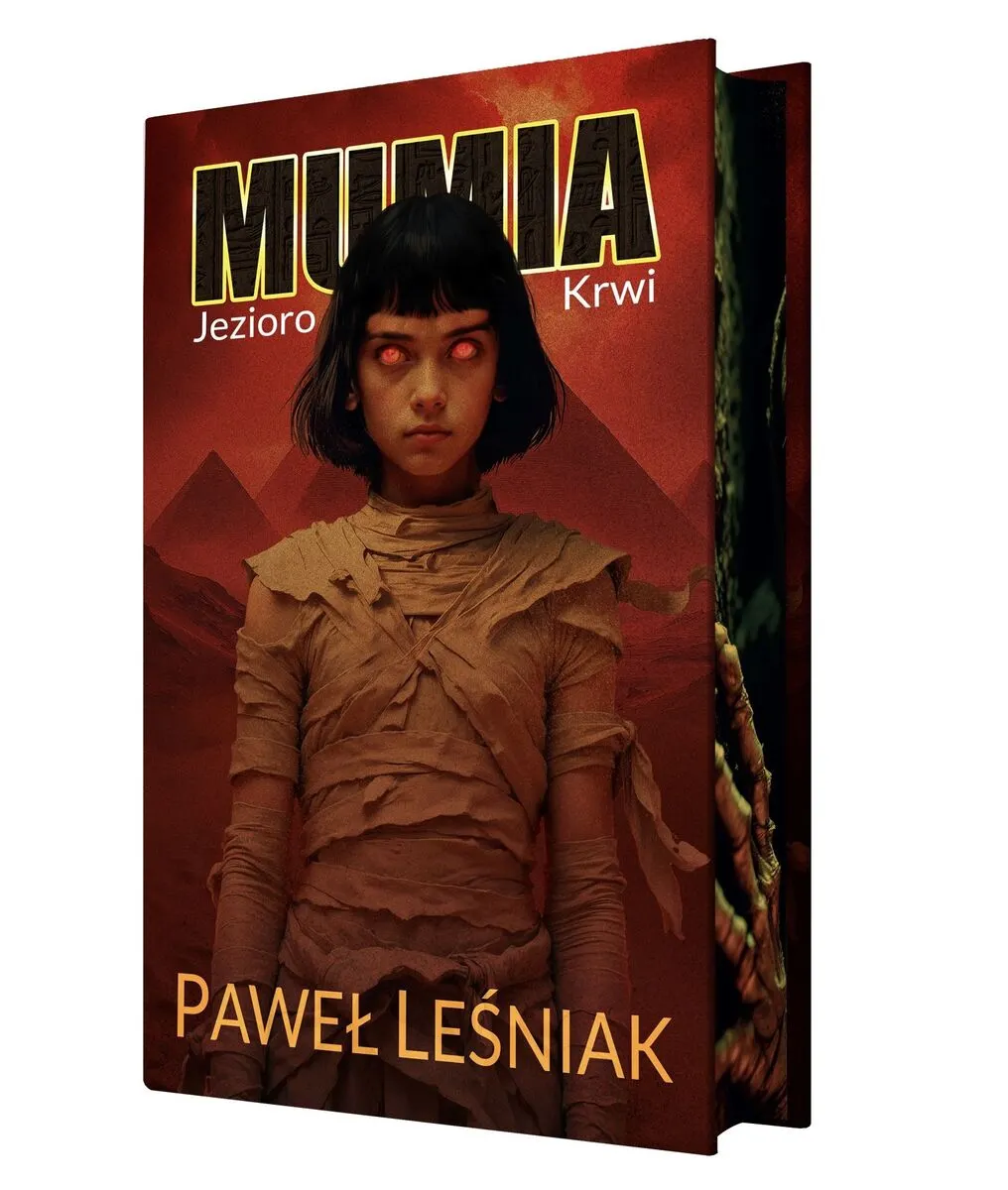 Mumia. Jezioro Krwi (barwione brzegi)