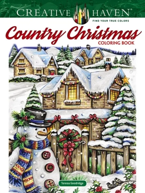 Country Christmas Coloring Book