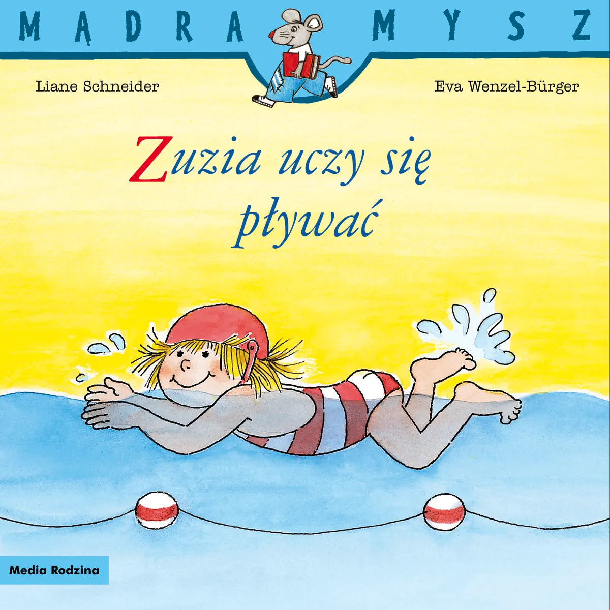 Zuzia uczy się pływać