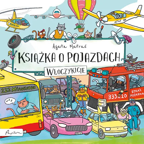 Książka o pojazdach. Włóczykicie