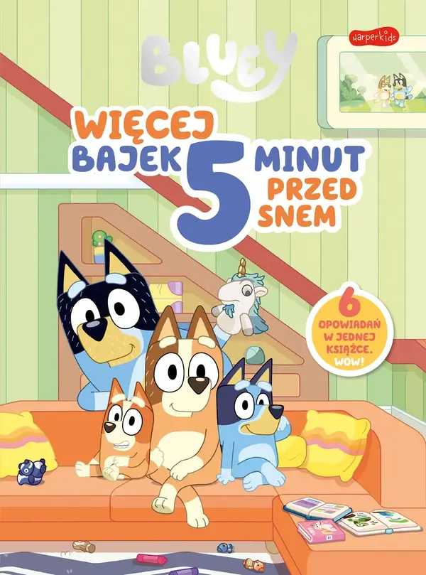 Bluey. Więcej bajek 5 minut przed snem