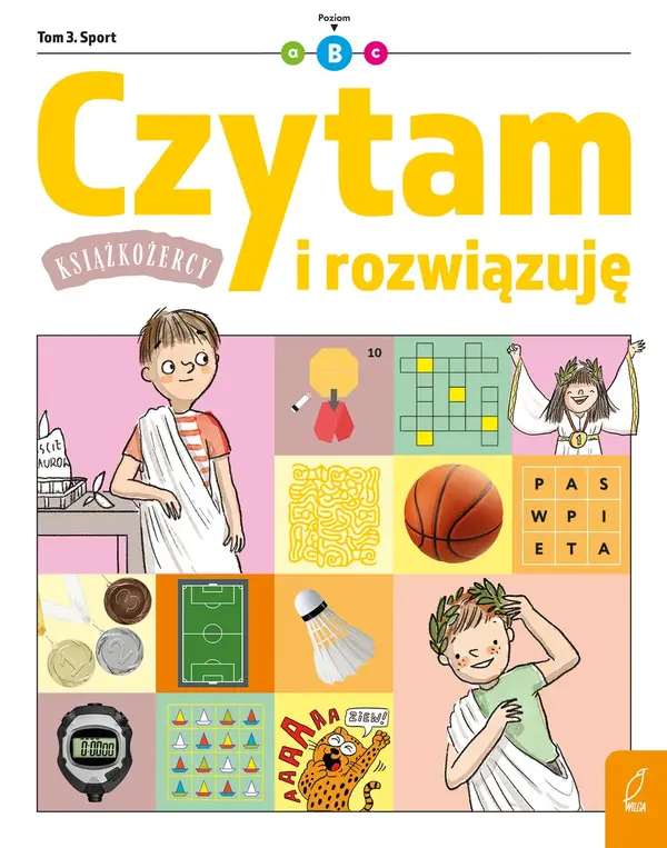 Książkożercy. Czytam i rozwiązuję. Poziom 2. Tom 3. Sport