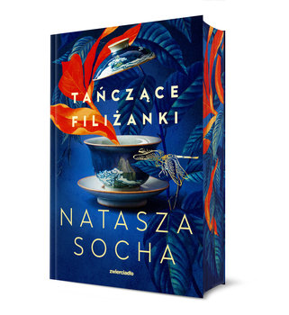 Tańczące filiżanki (barwione brzegi)