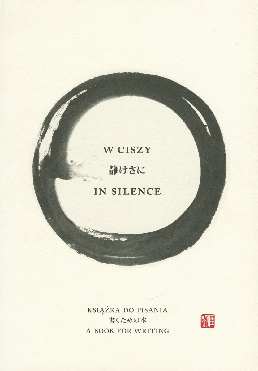 W ciszy. In silence. Książka do pisania