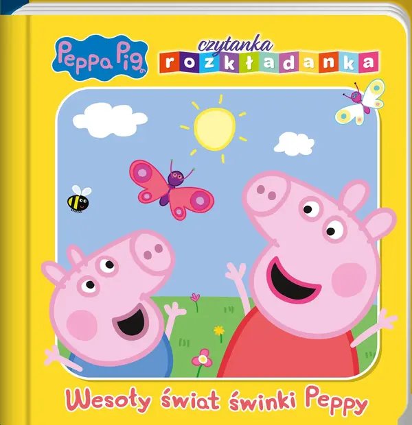 Peppa Pig. Czytanka rozkładanka. Wesoły świat świnki Peppy
