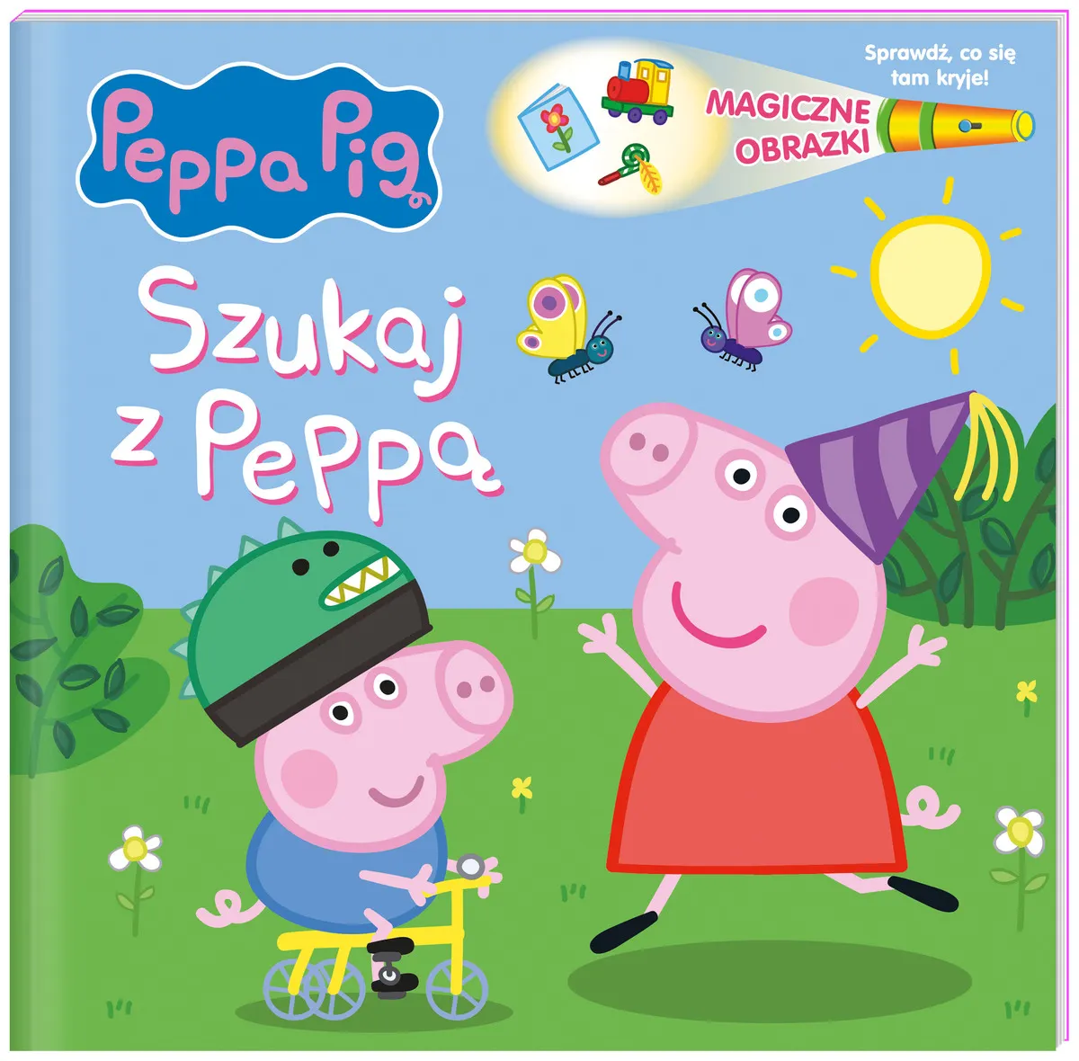 Peppa Pig. Magiczne obrazki. Szukaj z Peppą