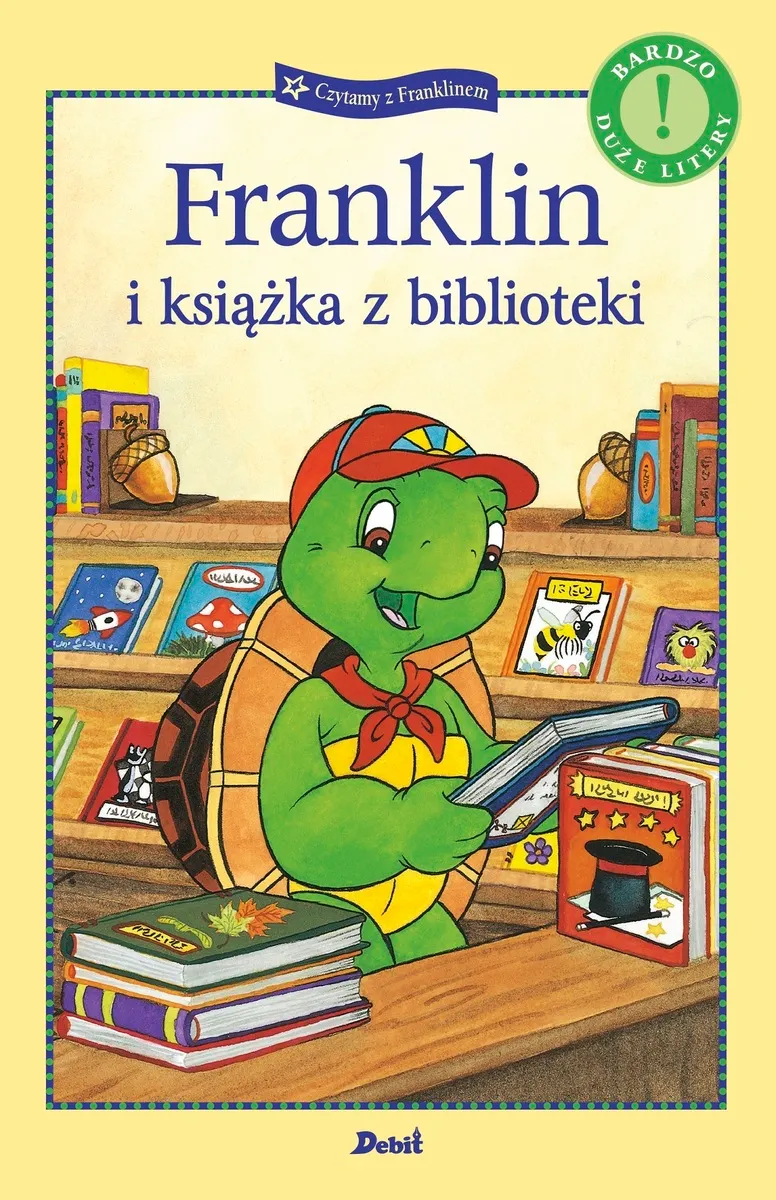 Czytamy z Franklinem. Franklin i książka z biblioteki