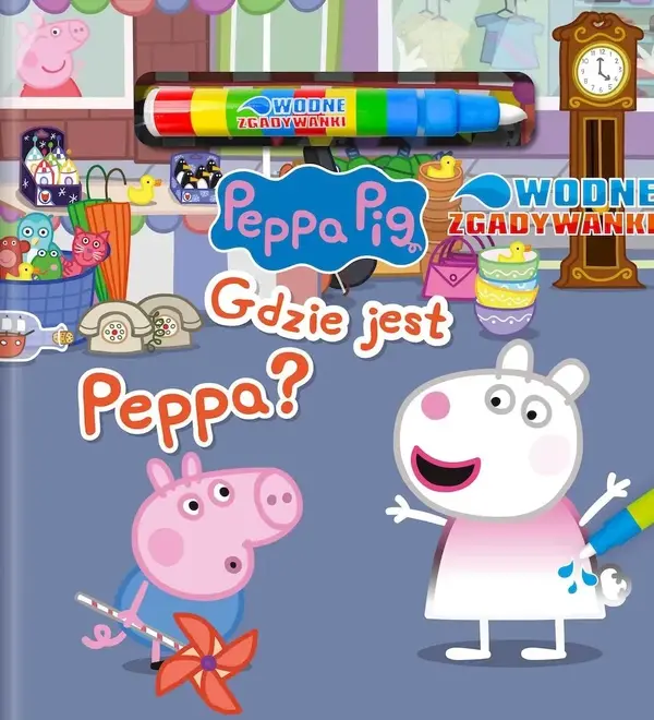 Peppa Pig. Wodne Zgadywanki. Gdzie jest Peppa
