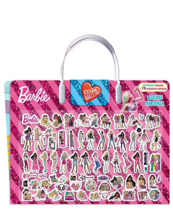 Barbie. Kocham naklejać. Część 2. Wielkie marzenia
