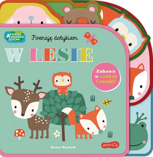 W lesie. . Poznaję dotykiem. Zabawa w szukaj i znajdź