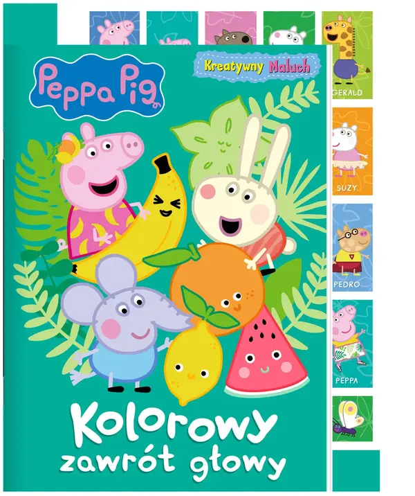 Peppa Pig. Kreatywny maluch. Kolorowy zawrót głowy