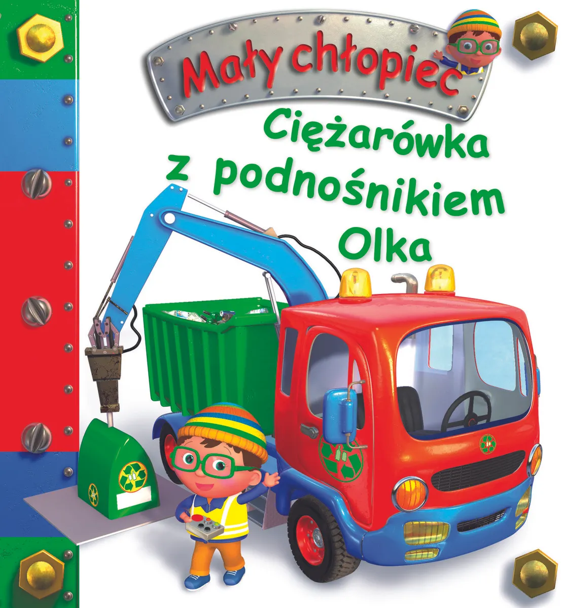 Ciężarówka z podnośnikiem Olka