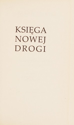 Księga nowej drogi