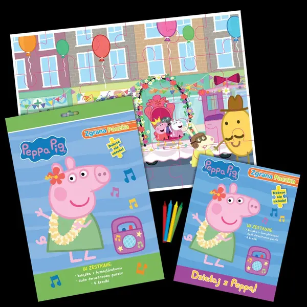 Peppa Pig. Zgrana paczka. Działaj z Peppą!