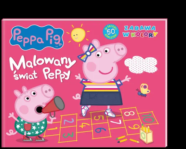 Peppa Pig. Zabawa w kolory. Malowany świat Peppy