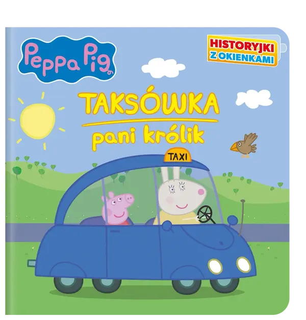 Peppa Pig. Historyjki z okienkami. Taksówka Pani królik