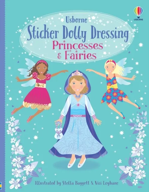 Sticker Dolly Dressing. Princesses and Fairies