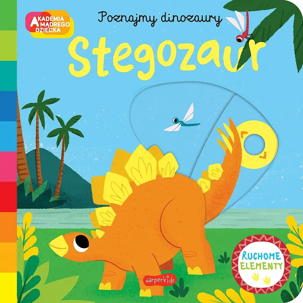 Stegozaur. Akademia mądrego dziecka. Poznajmy dinozaury
