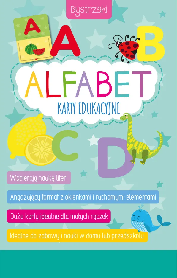 Bystrzaki. Alfabet. Karty edukacyjne
