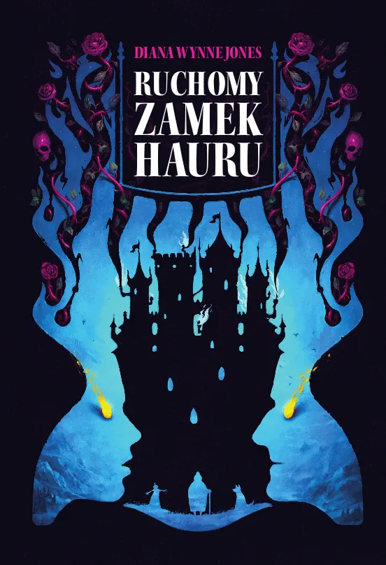 Ruchomy Zamek Hauru (barwione brzegi)