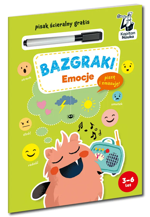 Bazgraki. Emocje. Kapitan Nauka