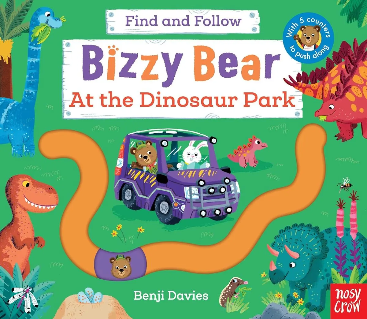 Find and Follow: At the Dinosaur Park