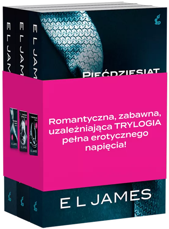 Pakiet. Pięćdziesiąt twarzy Greya / Ciemniejsza strona Greya / Nowe oblicze Greya