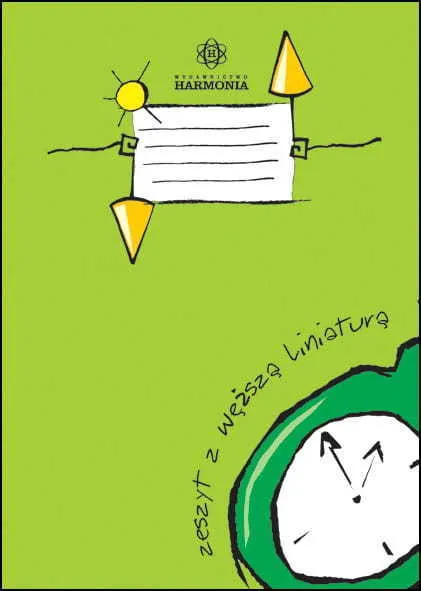 Zeszyt z węższą liniaturą