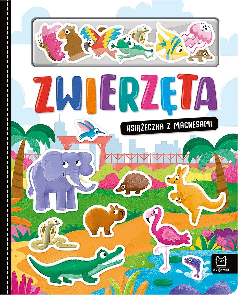 Zwierzęta. Książeczka z magnesami