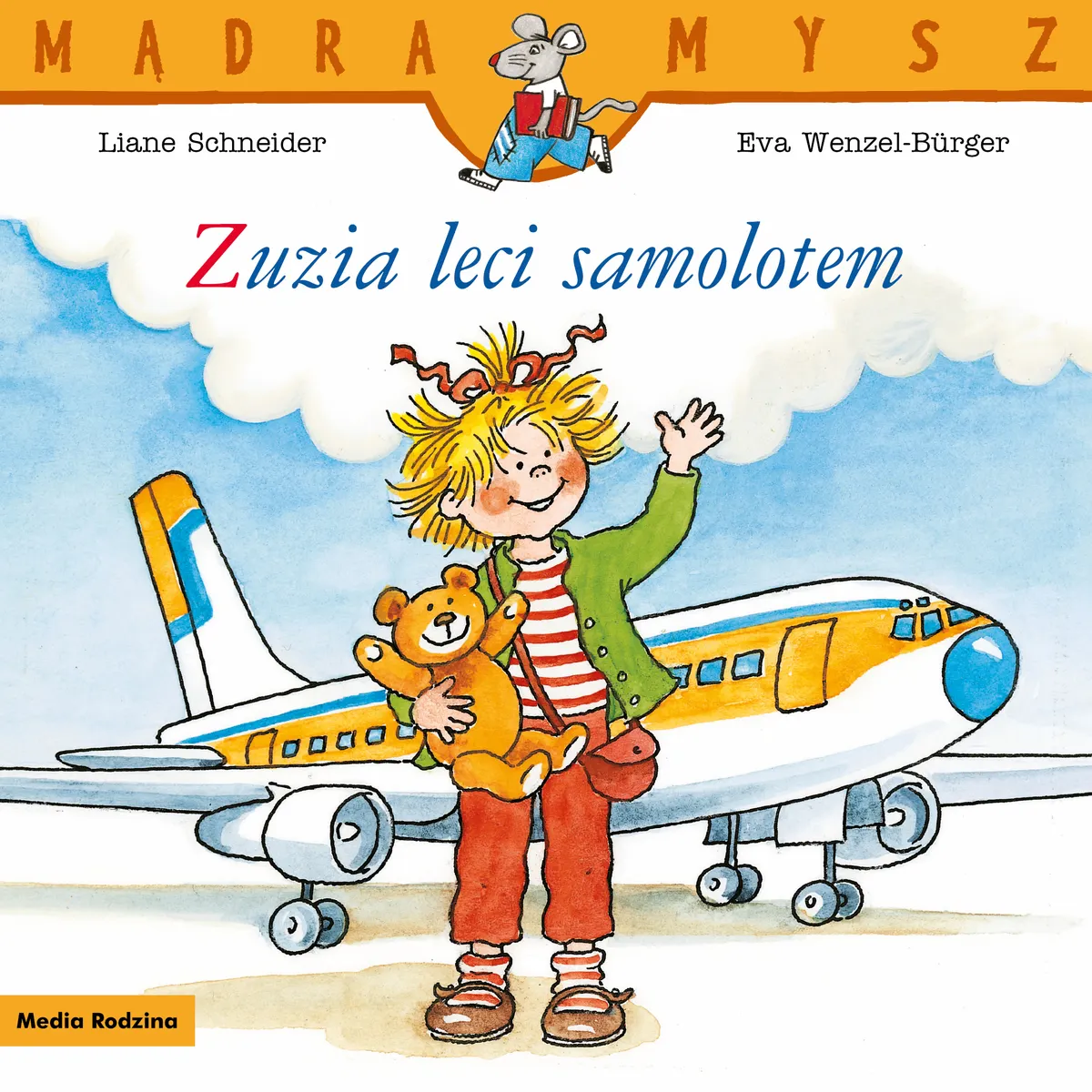 Mądra Mysz. Zuzia leci samolotem