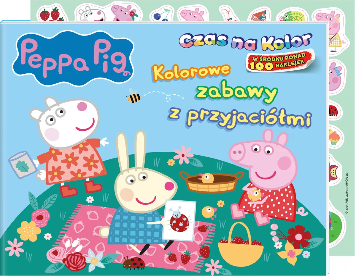 Peppa Pig. Czas na kolor. Kolorowe zabawy z przyjaciółmi