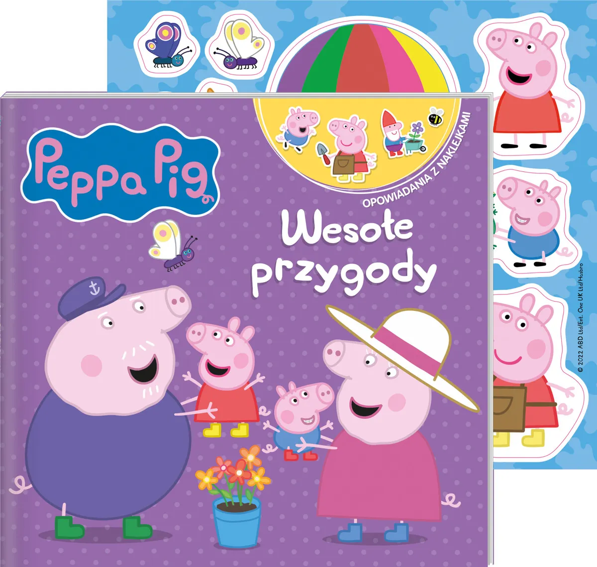 Peppa Pig. Opowiadania z naklejkami. Wakacyjne przygody