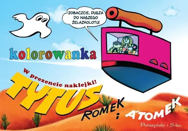 Tytus, Romek i A`Tomek. Kolorowanka 1