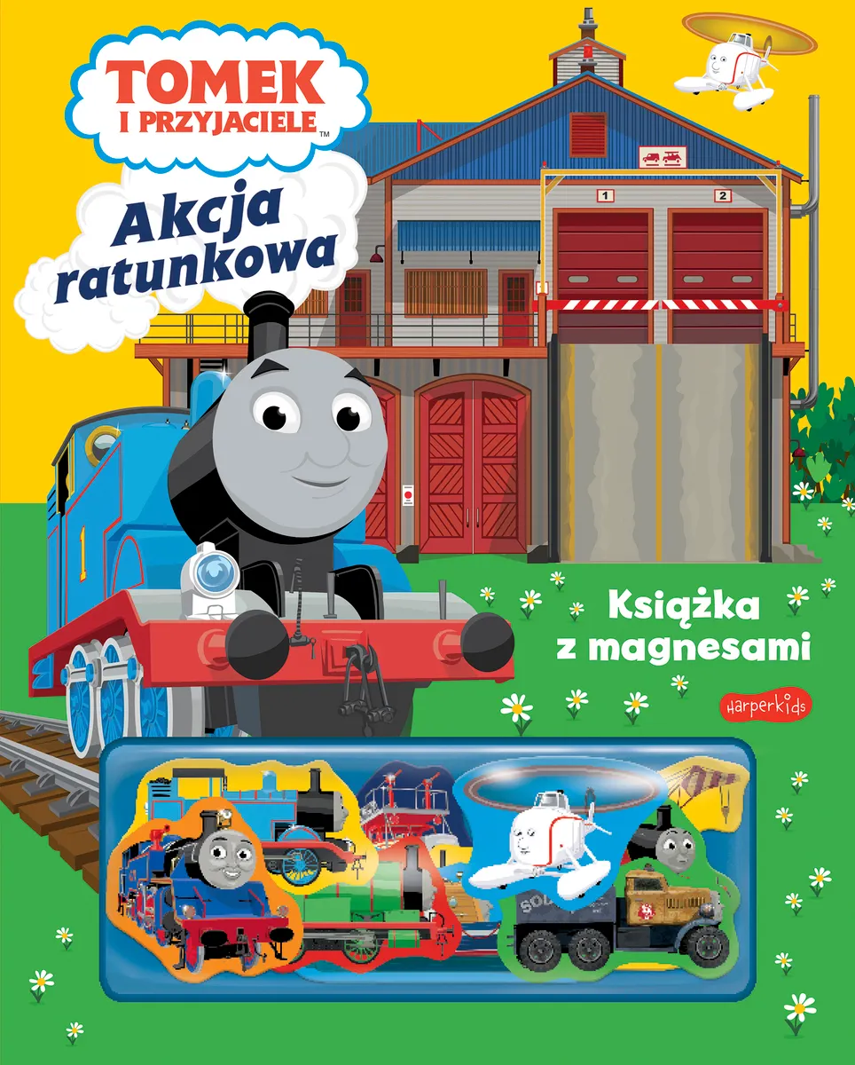 Tomek i przyjaciele. Akcja ratunkowa. Książka z magnesami