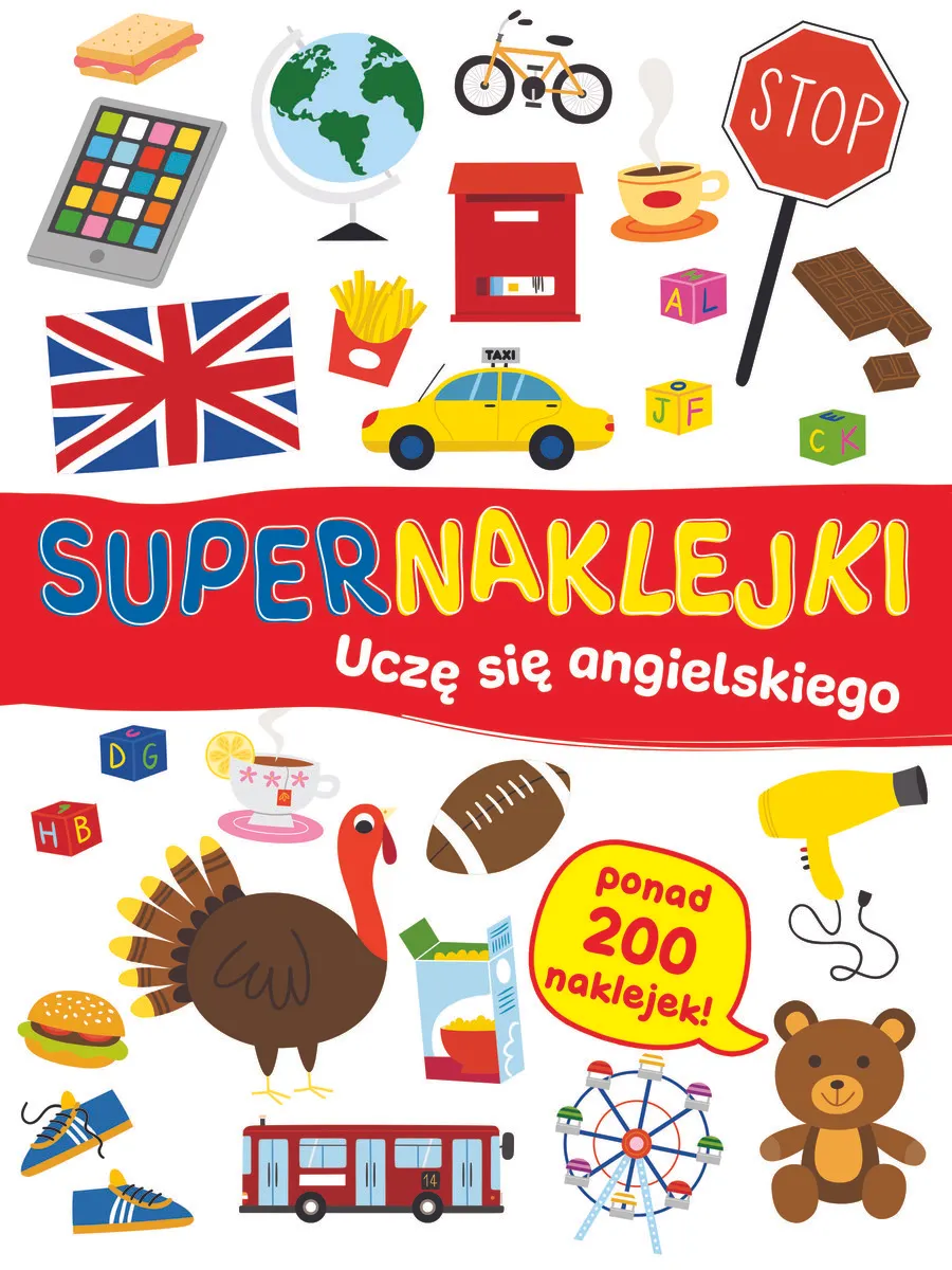 Supernaklejki: Uczę się angielskiego