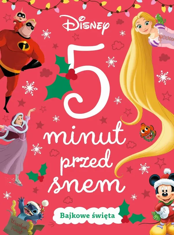 5 minut przed snem. Bajkowe święta. Disney