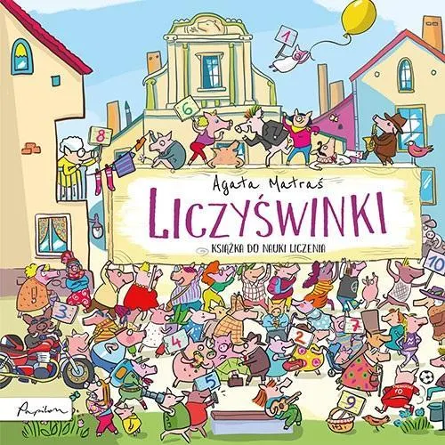 Liczyświnki. Książka do nauki liczenia