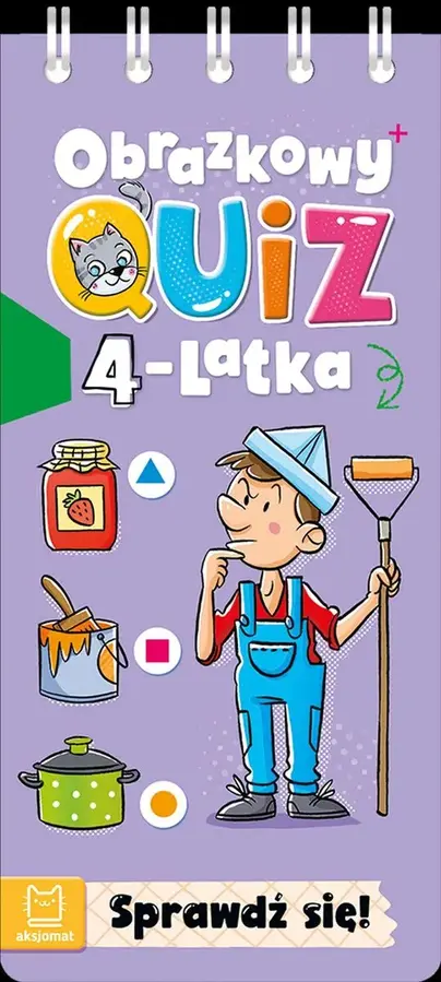 OBRAZKOWY QUIZ 4-LATKA. SPRAWDŹ SIĘ