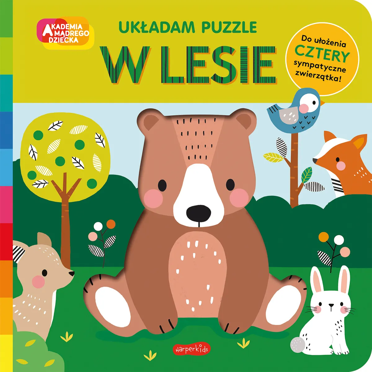W lesie. . Układam puzzle