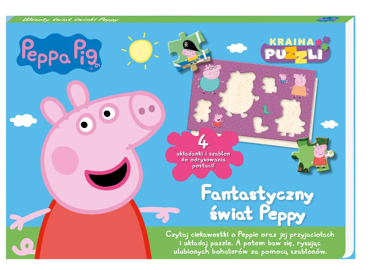Peppa Pig. Kraina puzzli. Fantastyczny świat Peppy