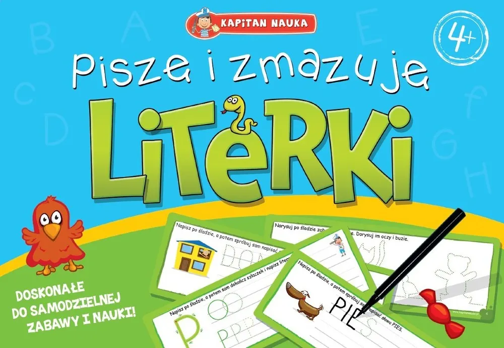 Piszę i zmazuję. Literki