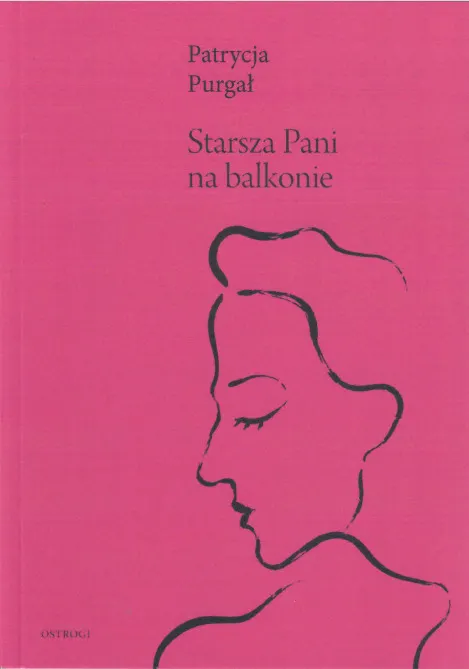 Starsza Pani na balkonie