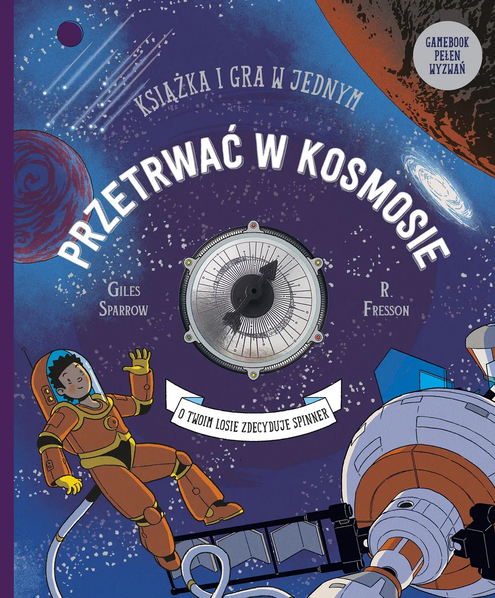 Przetrwać w kosmosie. Książka i gra w jednym