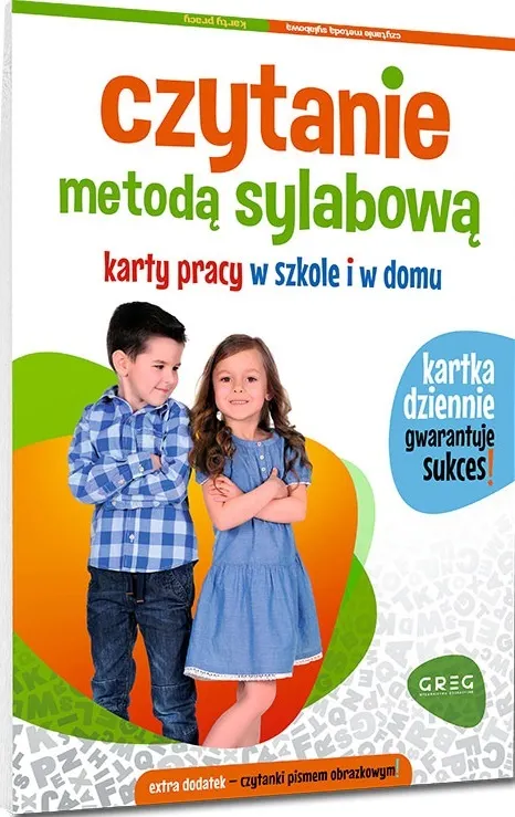 Czytanie metodą sylabową. Karty pracy w szkole i w domu