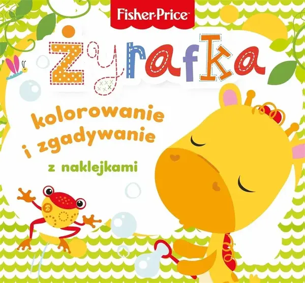 Kolorowanka podłogowa Żyrafka