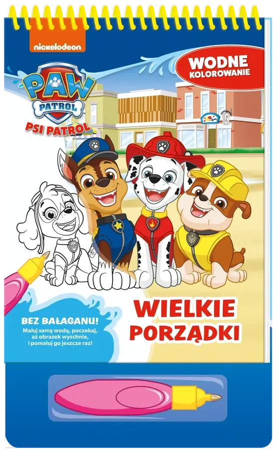 Psi Patrol. Wodne kolorowanie 14. Wielkie porządki