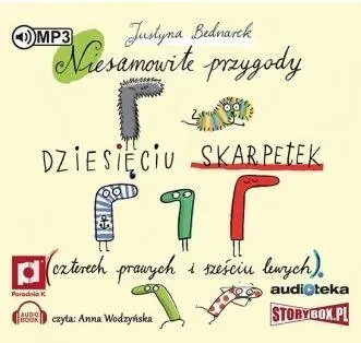 CD MP3 Niesamowite przygody dziesięciu skarpetek
