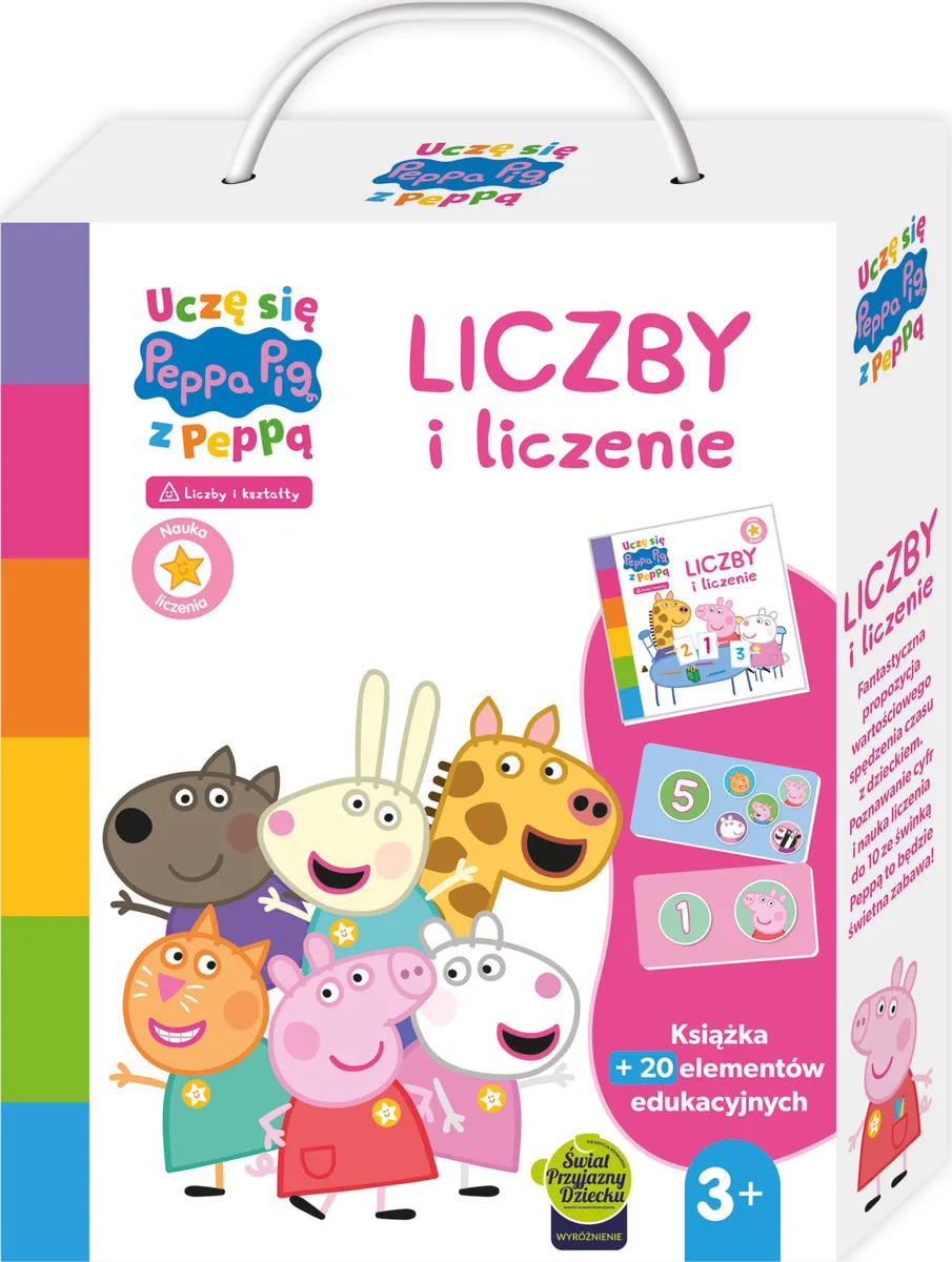 Peppa Pig. Uczę się z Peppą. Liczby i liczenie
