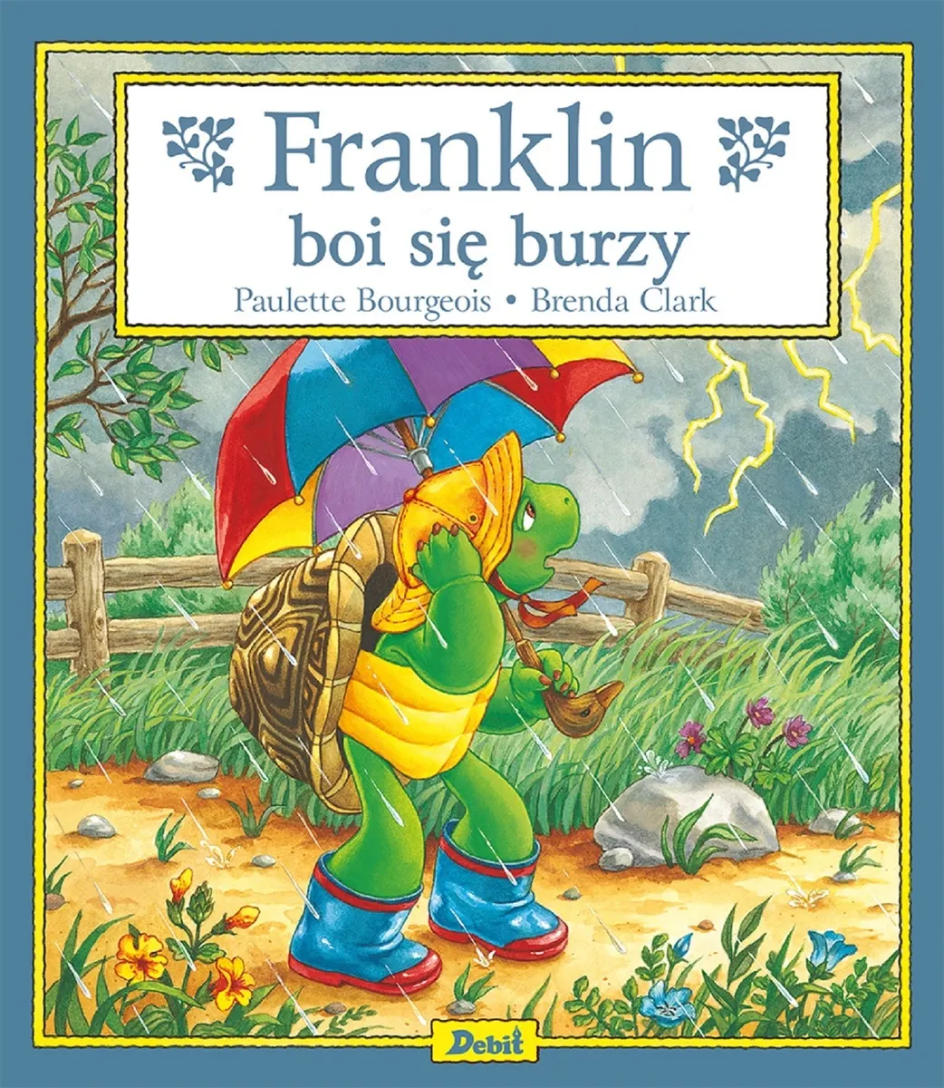 Franklin. Franklin boi się burzy