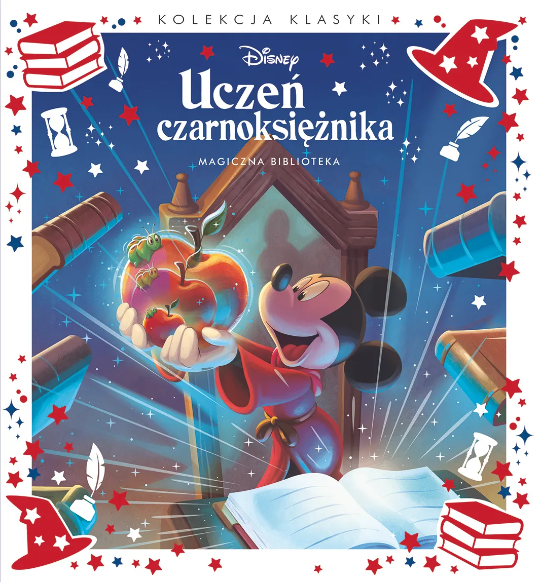 Kolekcja klasyki. Uczeń czarnoksiężnika. Magiczna biblioteka. Disney